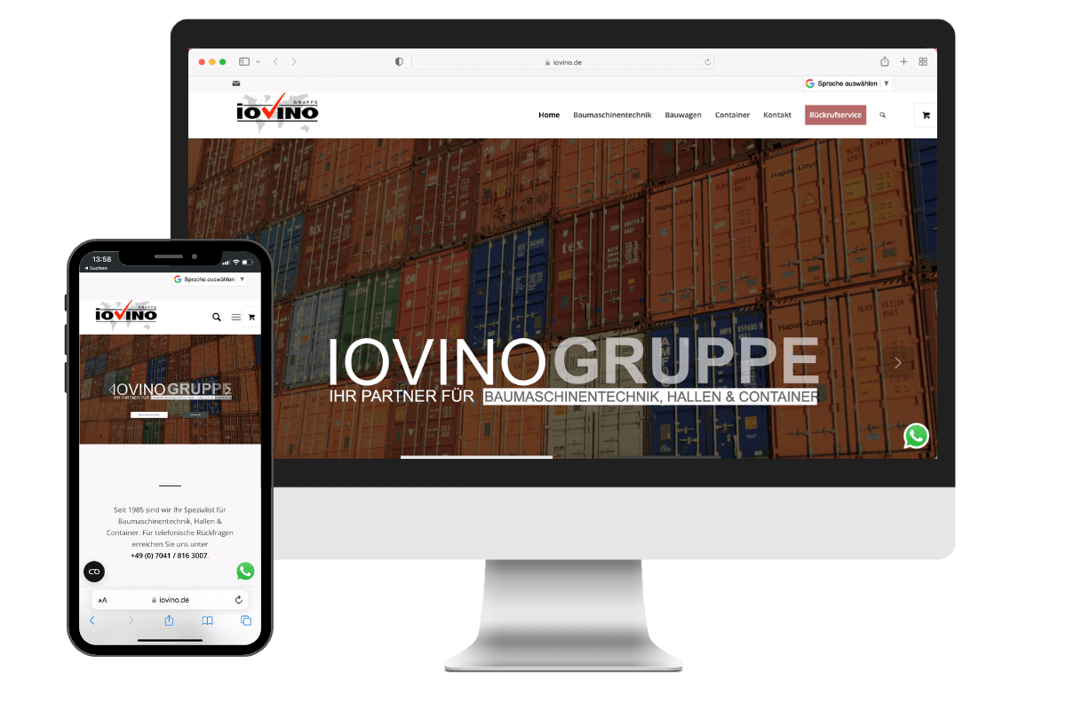 Our reference for corporate websitesrate websites: IOVINO Group