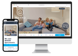 Our reference for websites: Makro Apartments