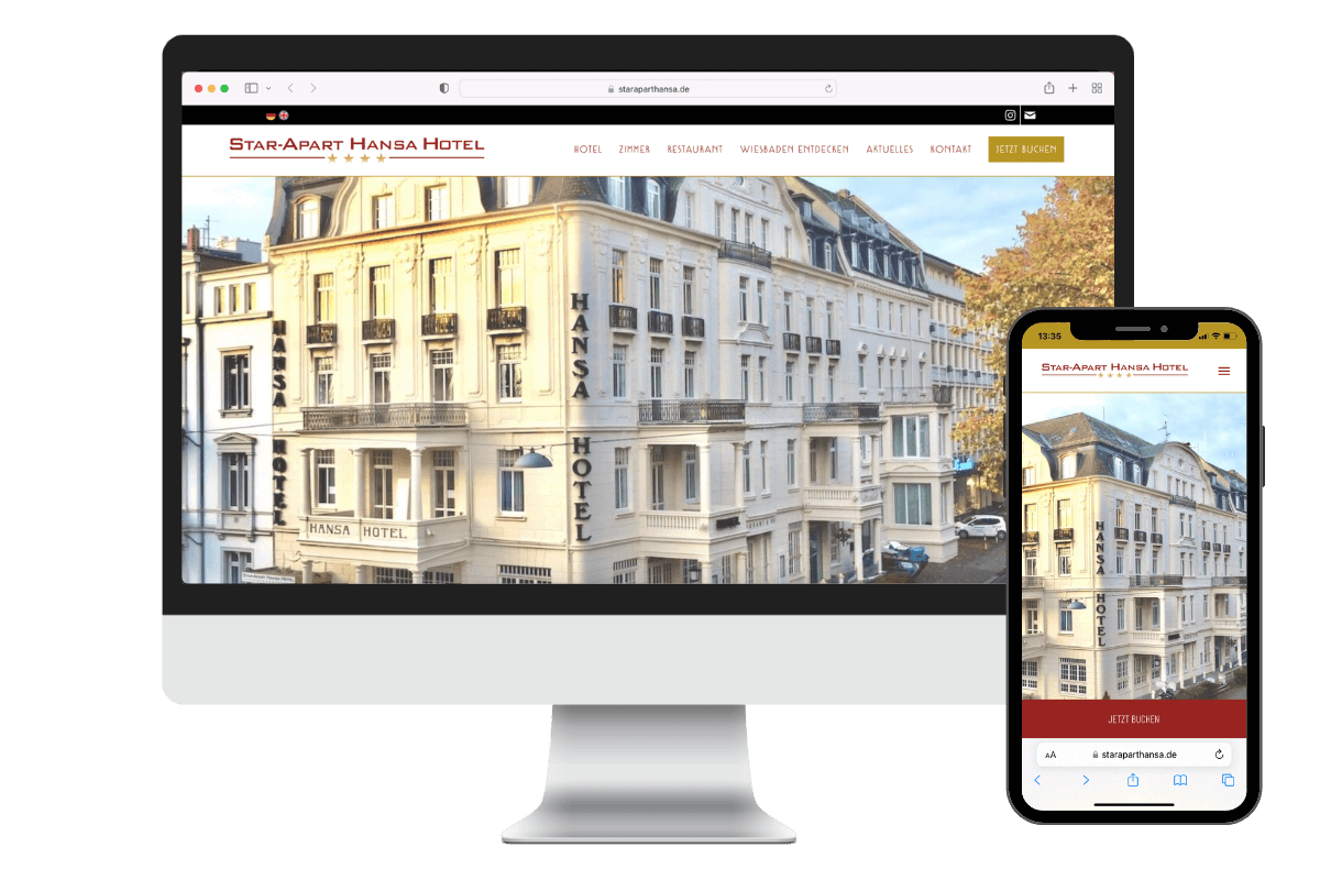 Our reference for websites: Star-Apart Hansa Hotel