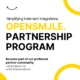 opensmjle partnership program